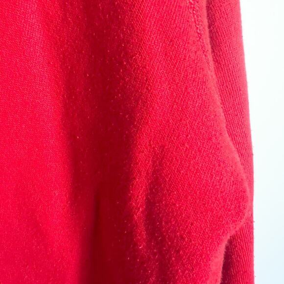 Vintage Suzy's Zoo Sweatshirt XL Wags & Wiskers Red Heart Dog 80's 90's Crewneck - Picture 4 of 6